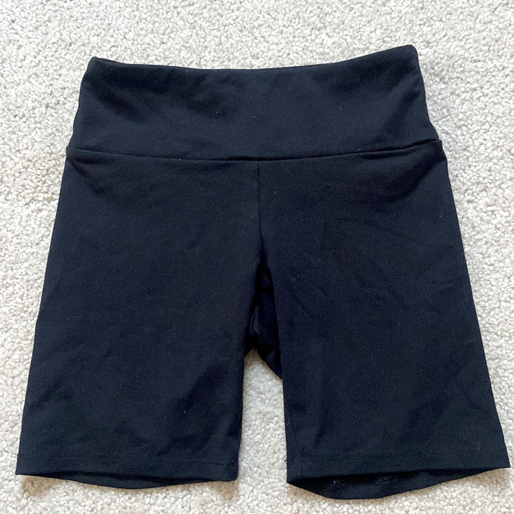 Purple pixies dancewear bike shorts